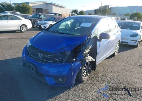 2015 Honda Fit Ex z USA, uszkodzony, nr VIN 3HGGK5G84FM712083